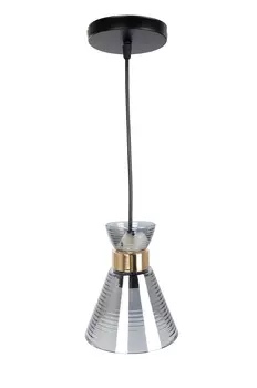 Светильник подвесной Brilliant light XA3338-1 Е27, черный, хром