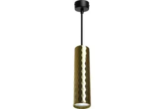 Светильник подвесной Feron MR16 35W 230V GU10 D55*H200 ML1888 цвет черный золото
