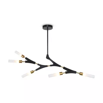 Светильник подвесной FREYA FR5213PL-05B черный, прозрачный