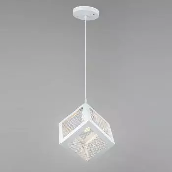 Светильник подвесной N5391/1HQ WT белый 1х40Вт E27