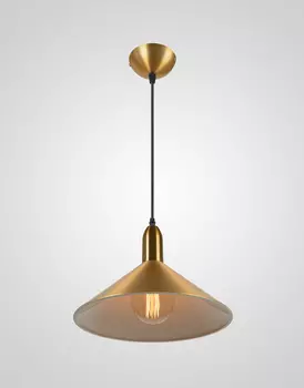 Светильник подвесной PS8980-1 GD 1х40Вт Е27 золото
