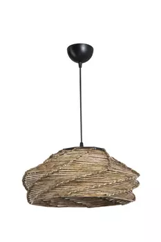 Светильник подвесной Topllight Ruth TL1633H-01B1 черный,коричневый