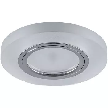 Светильник потолочный CD8060 15LED*2835SMD 4000K, MR16 50W G5.3 "круг", белый матовый