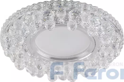 Светильник потолочный CD941 15LED*2835 SMD 4000K, MR16 50W G5.3, прозрачный