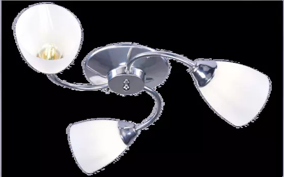 Светильник потолочный РС22931/3 3х20Вт Е27 хром
