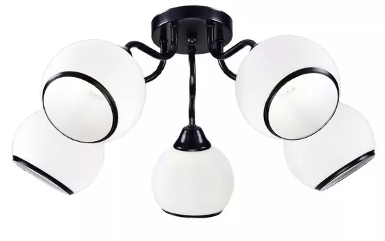 Светильник потолочный РС22951/5 5хЕ27 60Вт черный