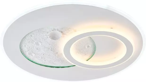 Светильник светодиодный Brilliant light LI8068-470, пульт ДУ 94W+8W, 473*45, белый