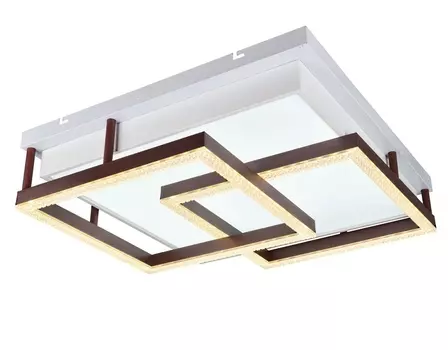 Светильник светодиодный M1863 128W WT квадрат белый