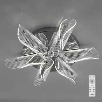 Светильник светодиодный управляемый LUMI 60W R-RC-500x106-CHROME/CLEAR-220-IP20