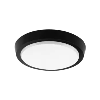 Светильник светодиодный WOLTA DBO01-15-4K-BK 15Вт 4000K IP40 1275лм 155х33, черный