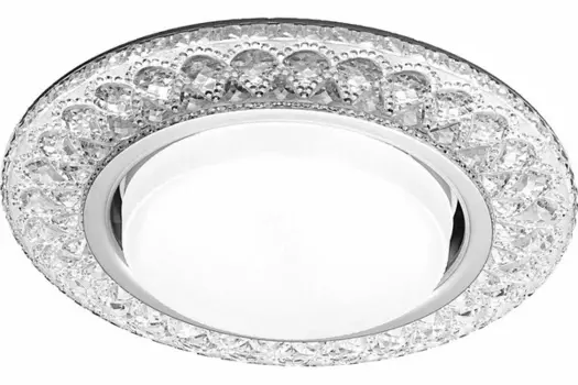 Светильник точечный из полимера, прозрачный Emilia 53 2 70 GX53+LED