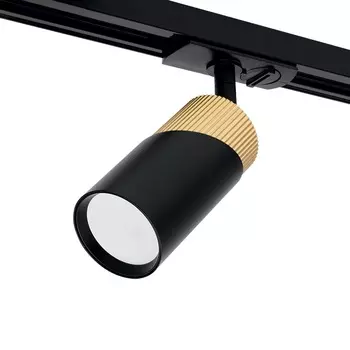 Светильник трековый WOLTA DOLCE WTL-GU10/06BG D55x175 чёрный, золотой