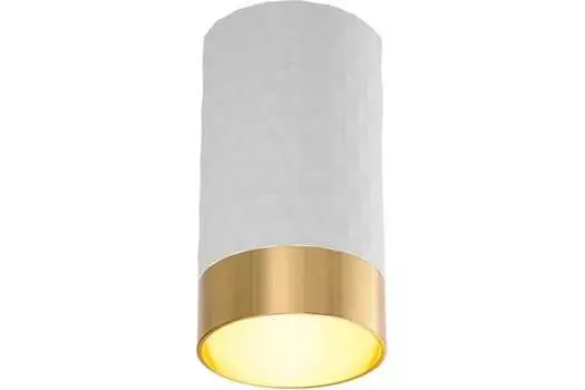 Светильник Wolta Cella накладной WSL-GU10/10WG D55x100 белый/золото
