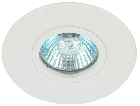 Светильник встраиваемый алюминиевый Эра KL83 WH MR16/GU5.3 белый