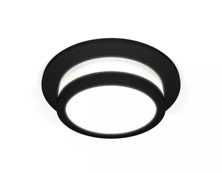 Светильник встраиваемый алюминиевый Эра KL89 BK MR16/GU5.3 черный