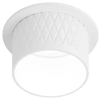 Светильник встраиваемый декоративный Эра DK112 WH MR16 GU5.3 белый