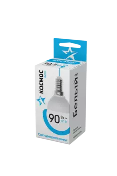 Светодиодная лампа Космос Basik GL45 10.5W 220V E14 4500K