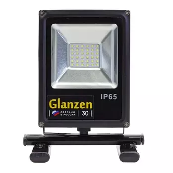 Светодиодный прожектор переносной GLANZEN FAD-0015-30 (30 Вт, 6000 К, SIP)