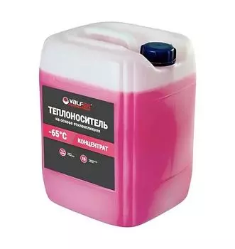Теплоноситель -65 Valfex на основе этиленгликоля 20 кг