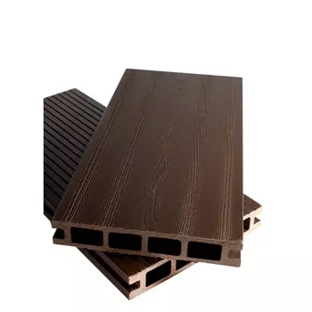 Террасная доска ДПК Винтаж 24х140х3000 мм цвет венге