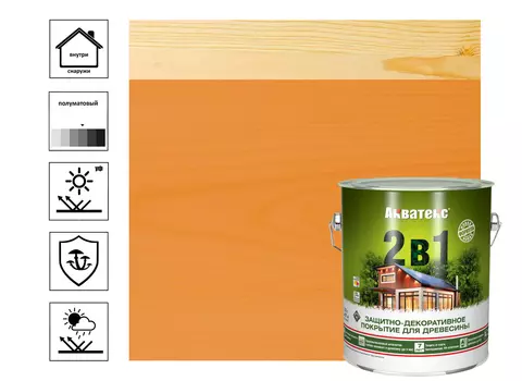 Текстурное покрытие Акватекс "2в1" груша 2,7л