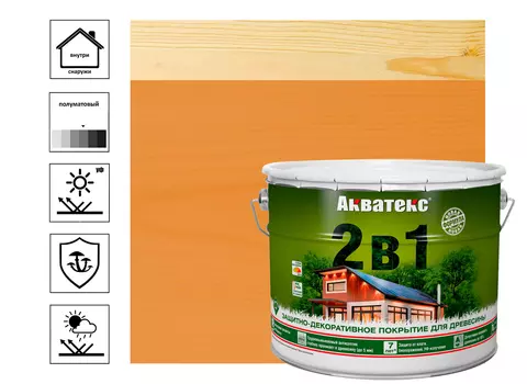 Текстурное покрытие Акватекс "2в1" груша 9л