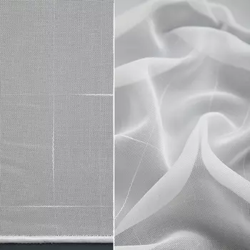 Ткань Фентази Белый ZN A136-01/300 Fen L ut арт 77465 (Китай)