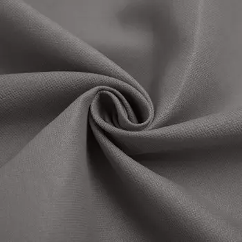 Ткань Портьера однотонная канвас Серый HH 4875-160/300 PV