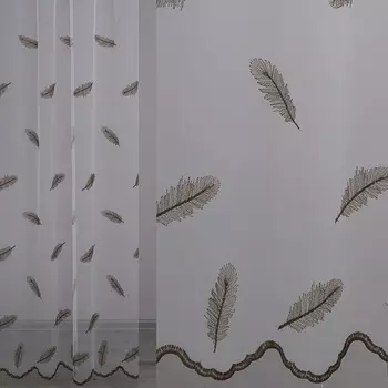 Ткань Вышивка Classic Оливковый 290 см BR 948669-100443/290 SetB