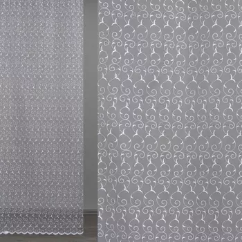 Ткань Вышивка Эконом Белый 290 см BR 8753-w/290 SetB