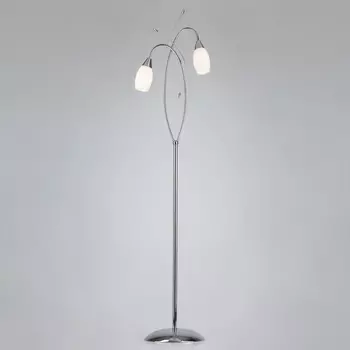 Торшер 22080/2F хром