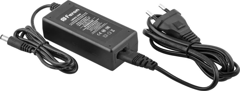 Трансформатор электронный для светодиодной ленты 60W 12V (драйвер), LB005