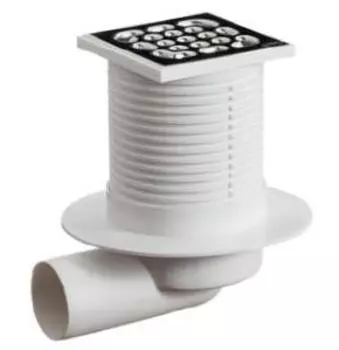 Трап горизонтальный регулируемый с мет. реш. 10х10 ОРИО выпуск 50