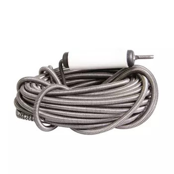 Трос сантехнический 9 мм х 10 м CTM с вращающейся ручкой, сталь