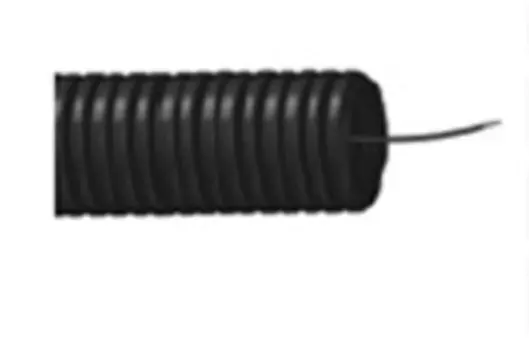 Труба гофрированная ПНД d 20 с зондом (100 м) легкая TDM