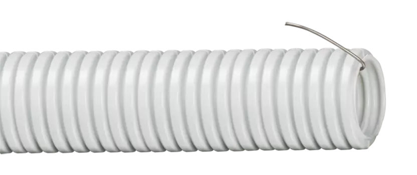 Труба гофрированная ПВХ, D=16 мм, с зондом, 50 м
