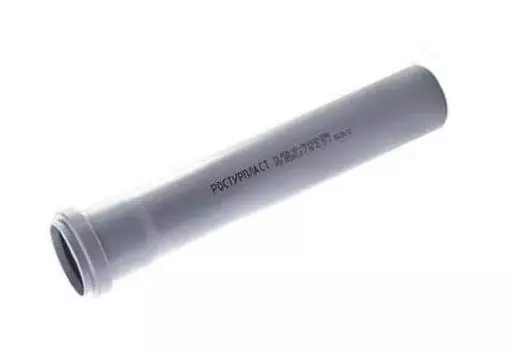 Труба КПП D=40 мм, (0.5 м), серая