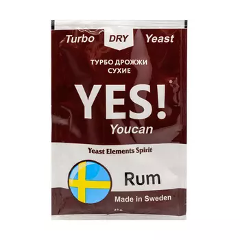 Турбо дрожжи YES! Rum