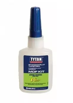 Tytan Professional Двухкомпонентный Цианакрилатный Клей для МДФ 200мл/50 г.