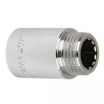 Удлинитель 1/2"х 10 мм, вн-нар (хром)