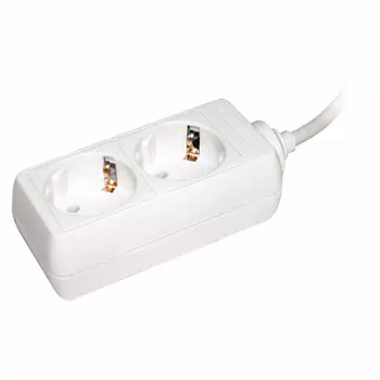 Удлинитель Иэк У02 2 места 2Р+РЕ/3метра 3*1мм2 16А/250В