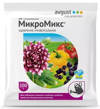 Удобрение компостное Август МикроМикс универальное 100 г
