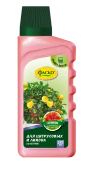 Удобрение минеральное жидкое Фаско Цветочное счастье Цитрус, 285мл