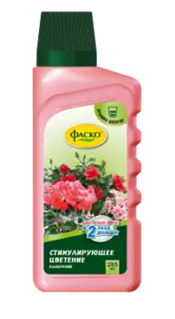 Удобрение минеральное жидкое Фаско Цветочное счастье Стимулирующее цветение, 285мл