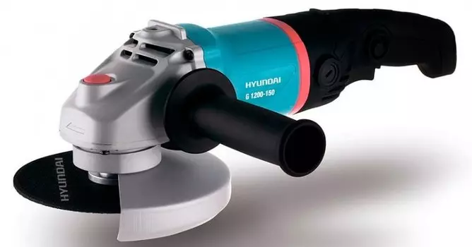 Углошлифмашина Hyundai G 1200-150, 1200 Вт, 150 мм