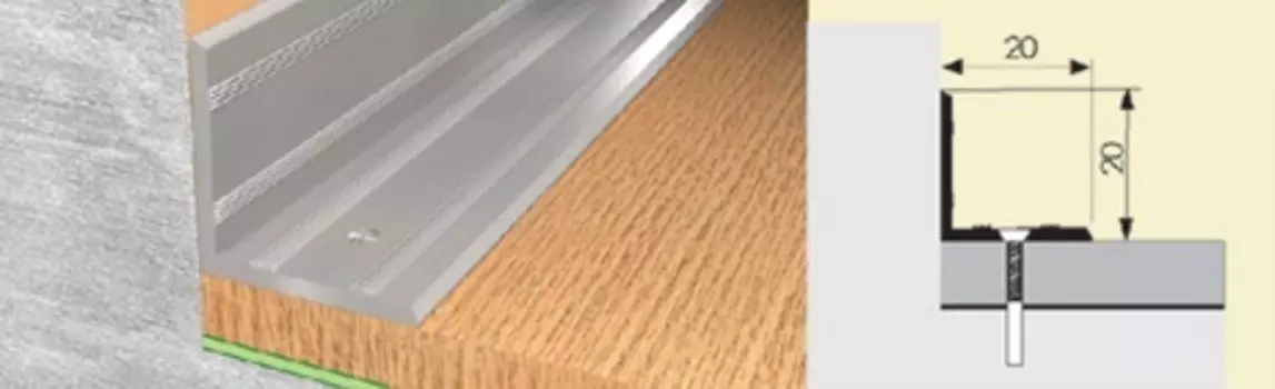 Угол 20*20 внутренний 0,9 алюминий