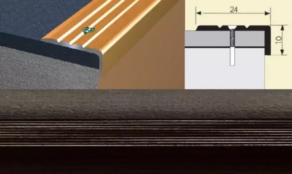 Угол 24*10 0,9 дуб гринвич