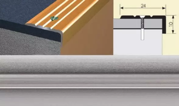 Угол 24*10 1,8 алюминий