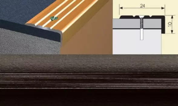 Угол 24*10 1,8 дуб гринвич