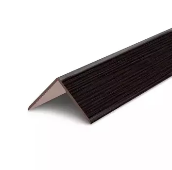 Угол 30х30мм 2,7м "Деконика", 303 Венге темный